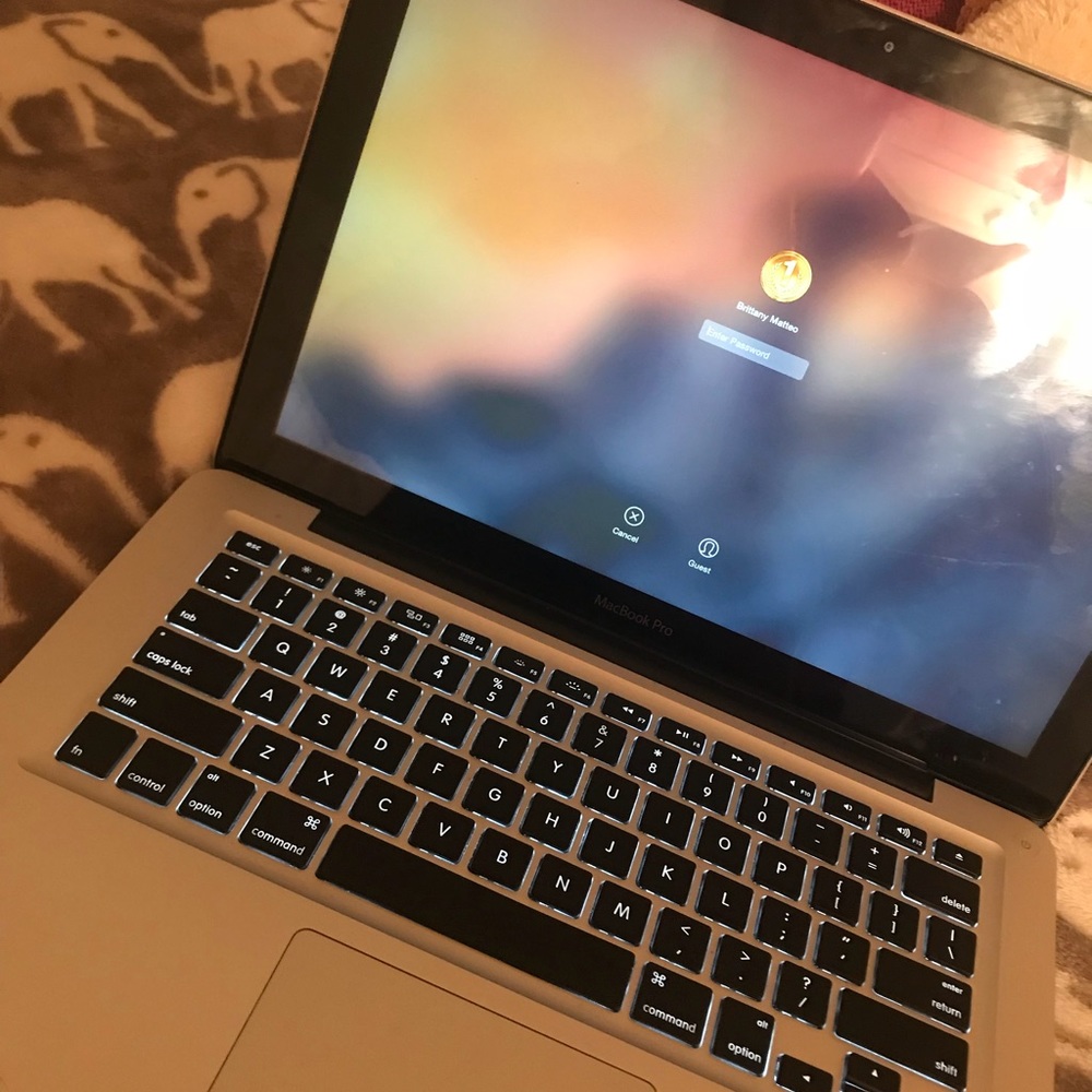 2012 Mac book pro